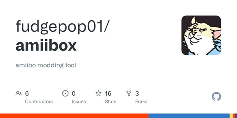 fudgepop01/amiibox: amiibo modding tool 